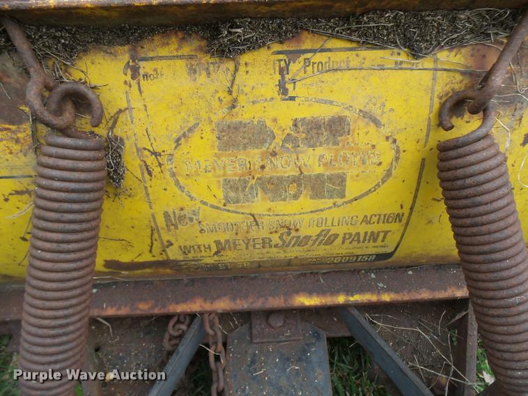 image for item CA9020 Meyer ST78 snow plow