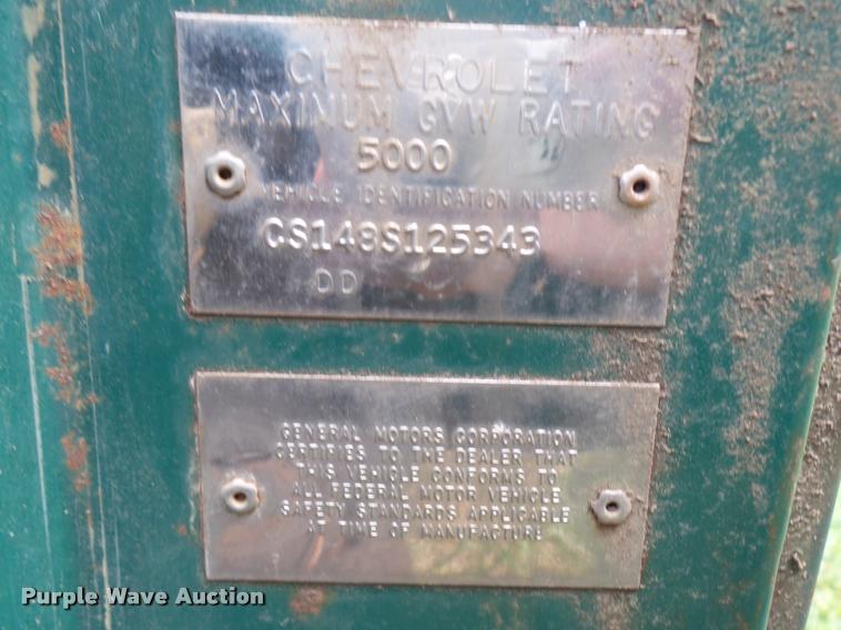 image for item CA9023 1968 Chevrolet C10 pickup truck