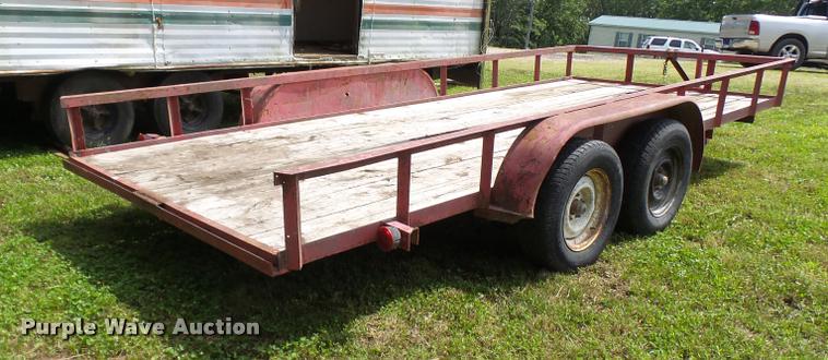 image for item CA9025 1998 shop built utility trailer