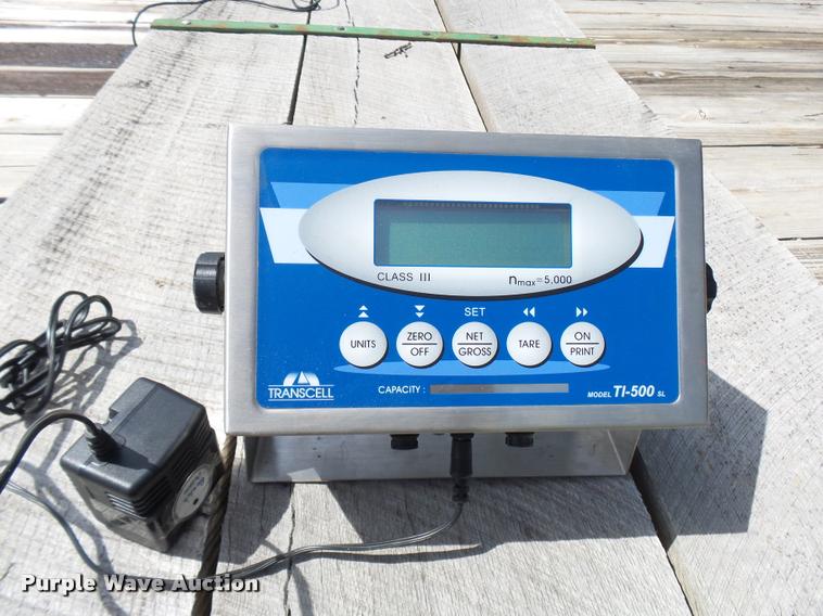 image for item CA9027 Transcell TI-500SL livestock scale