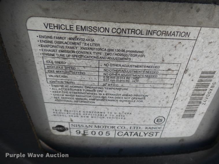 image for item CC9231 1999 Nissan Altima