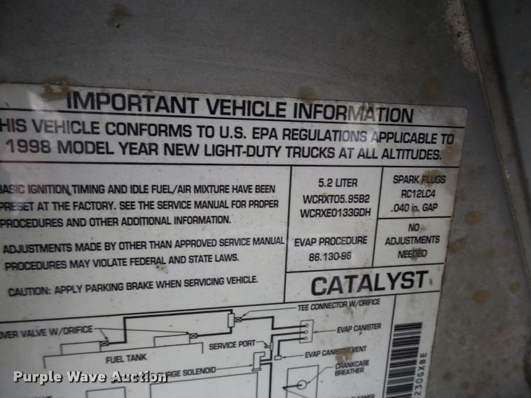 image for item CC9234 1998 Dodge Durango SLT SUV