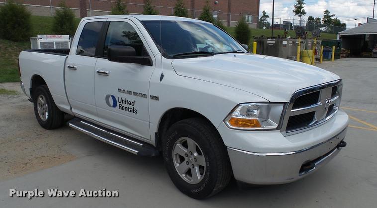 image for item DA1088 2011 Dodge Ram 1500 Quad Cab pickup truck