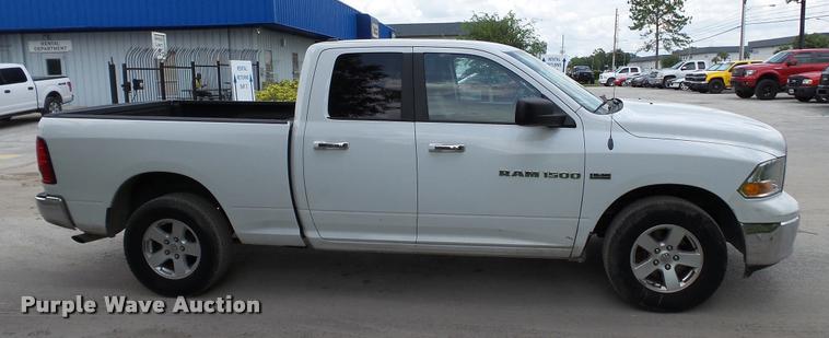 image for item DA1111 2012 Dodge Ram 1500 Quad Cab pickup truck