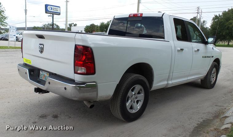 image for item DA1111 2012 Dodge Ram 1500 Quad Cab pickup truck