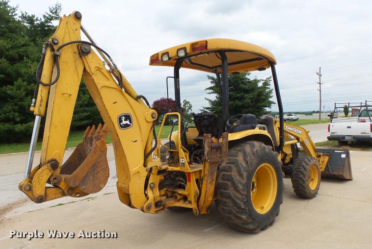 image for item DA2739 John Deere 110 backhoe