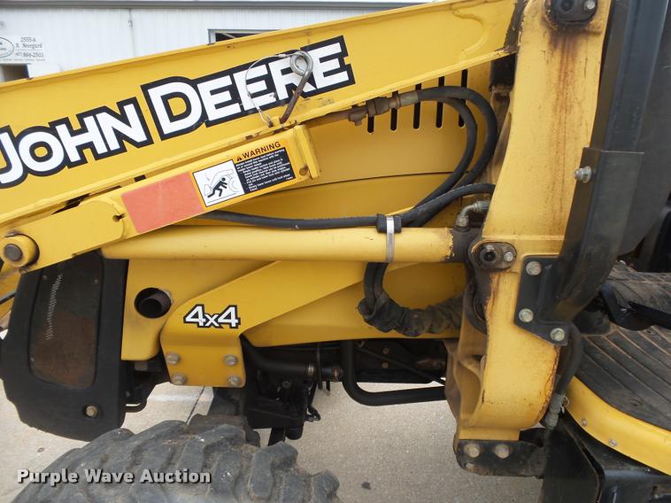 image for item DA2739 John Deere 110 backhoe