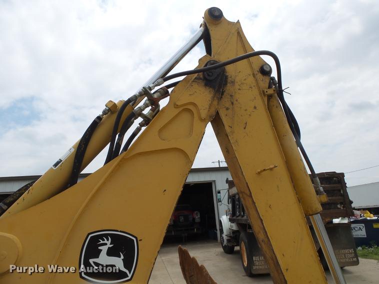 image for item DA2739 John Deere 110 backhoe
