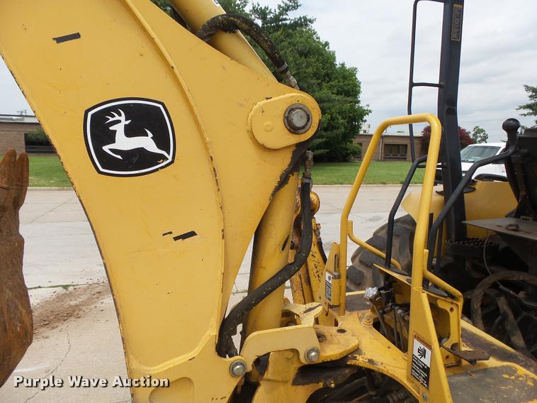 image for item DA2739 John Deere 110 backhoe