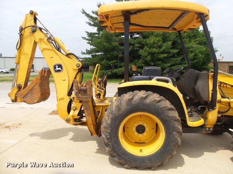 image for item DA2739 John Deere 110 backhoe