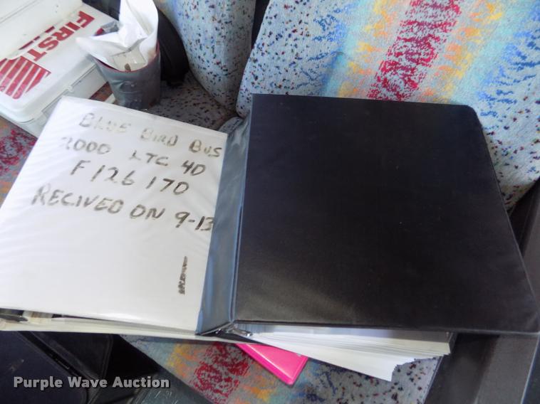 image for item DA3025 2000 Blue Bird LTC40 coach bus