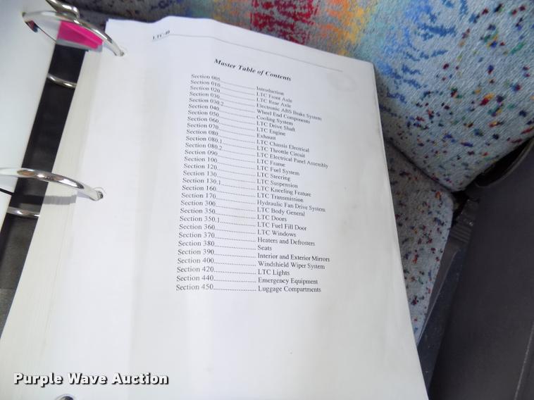 image for item DA3025 2000 Blue Bird LTC40 coach bus