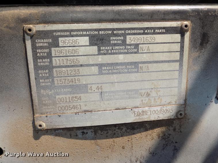 image for item DA3026 2000 Blue Bird LTC40 bus