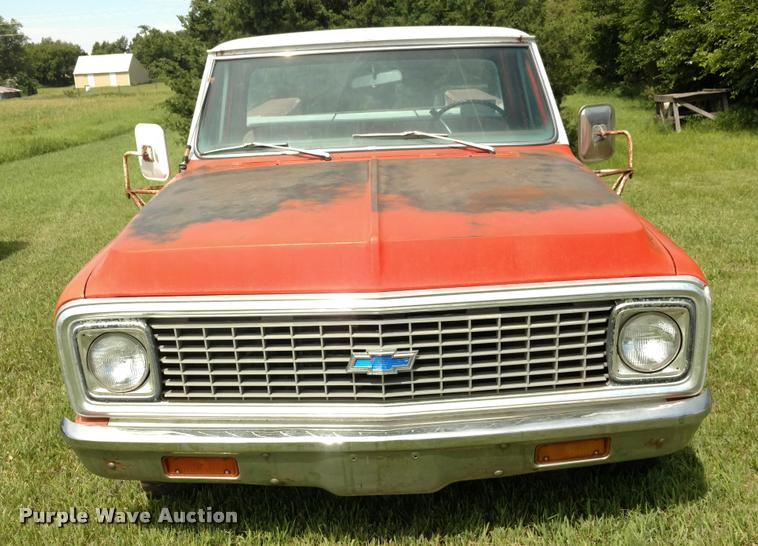 image for item DA5546 1971 Chevrolet C20 Long Horn edition pickup truck