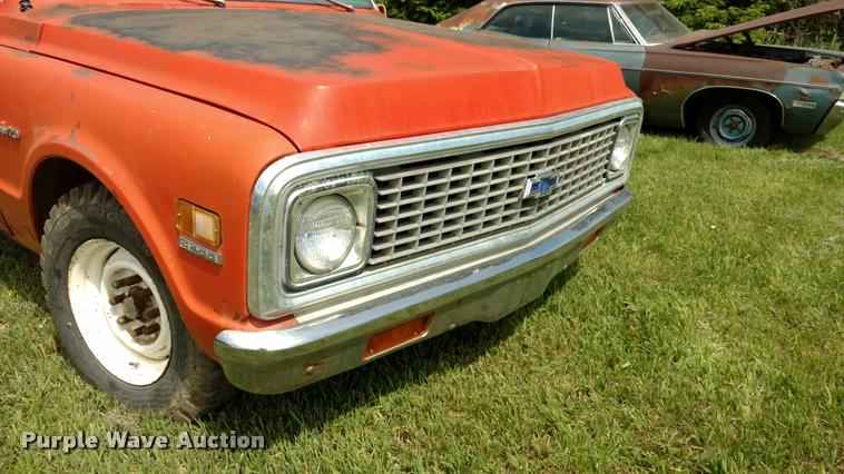 image for item DA5546 1971 Chevrolet C20 Long Horn edition pickup truck
