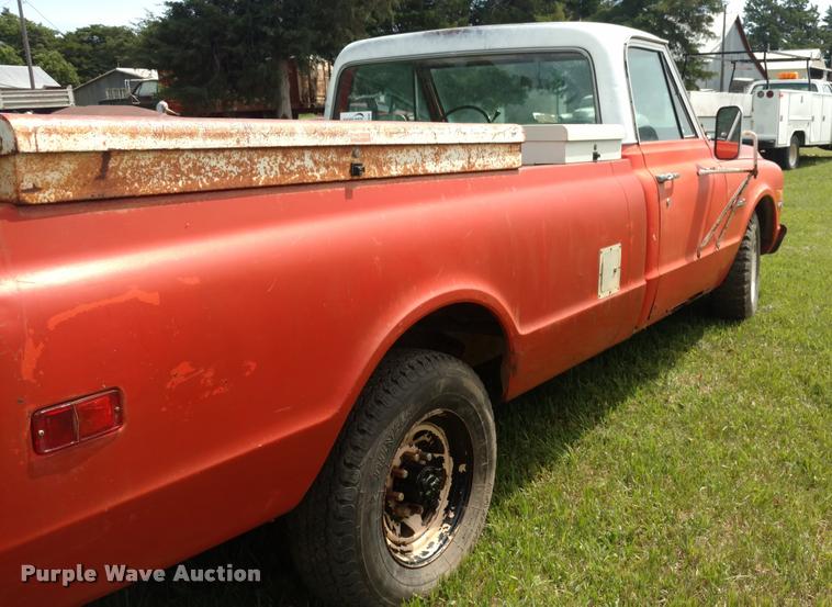 image for item DA5546 1971 Chevrolet C20 Long Horn edition pickup truck