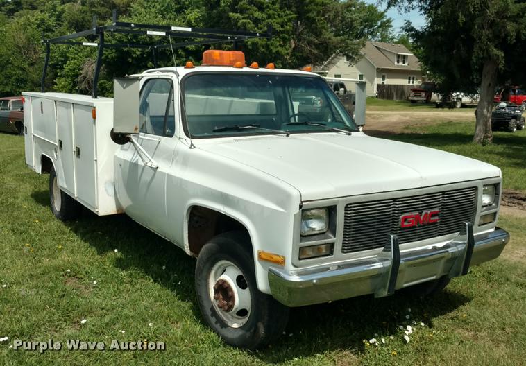 1989 GMC R3500 utility bed pickup truck in Abilene, KS | Item DA5549 ...