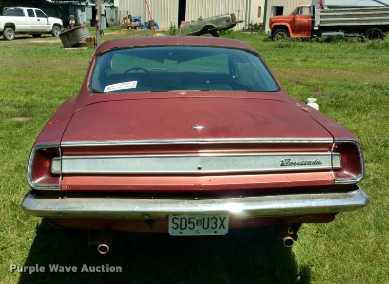 image for item DA5552 1967 Plymouth Barracuda