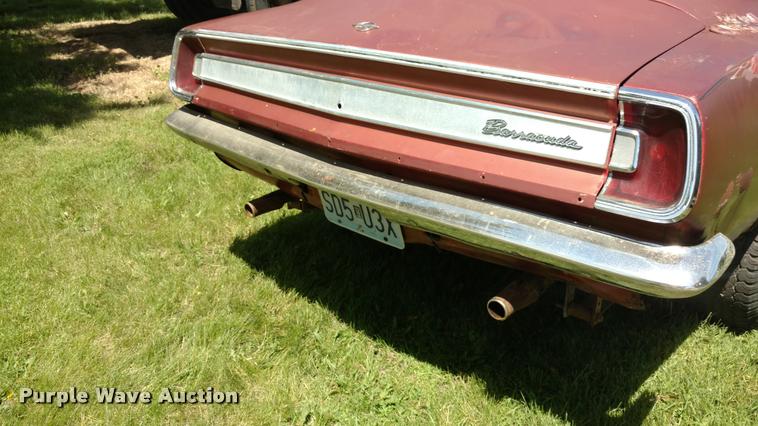 image for item DA5552 1967 Plymouth Barracuda