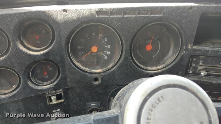 image for item DA5553 1974 Chevrolet C60 grain truck