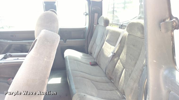 image for item DA5555 2007 Chevrolet Silverado 2500HD Ext. Cab pickup truck