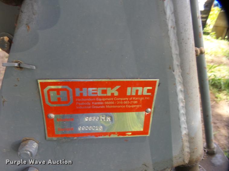 image for item DA5557 Heckendorn 9836HR hydro mower