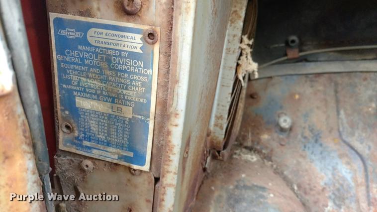 image for item DA5562 1958 Chevrolet Viking 50 grain truck