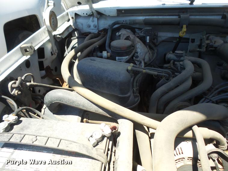 image for item DA6469 1997 Ford F350 Super Duty flatbed pickup truck