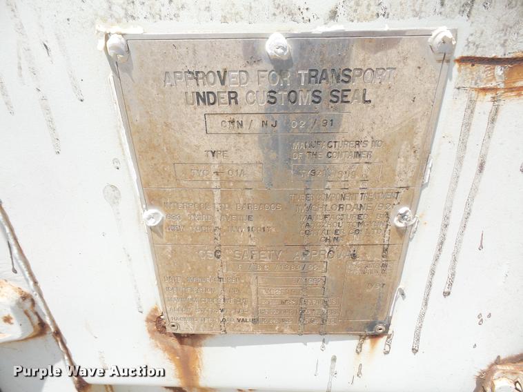 image for item DA6493 1997 storage container