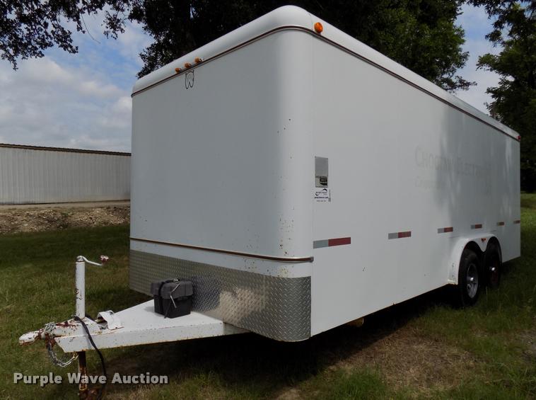 image for item DA6781 2005 W-W enclosed cargo trailer