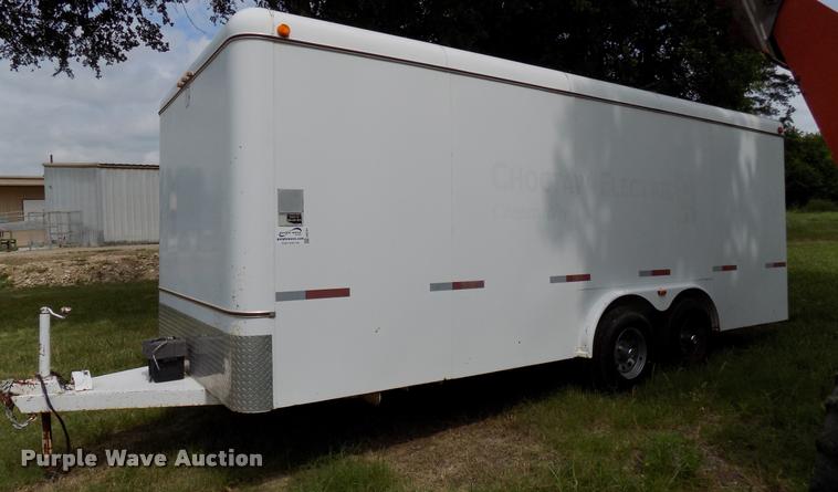 image for item DA6781 2005 W-W enclosed cargo trailer