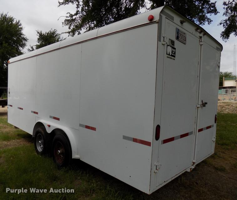 image for item DA6781 2005 W-W enclosed cargo trailer