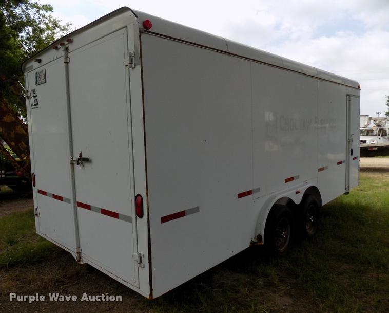 image for item DA6781 2005 W-W enclosed cargo trailer