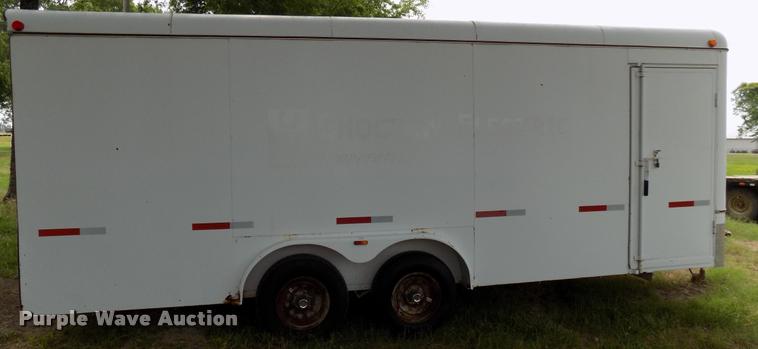 image for item DA6781 2005 W-W enclosed cargo trailer