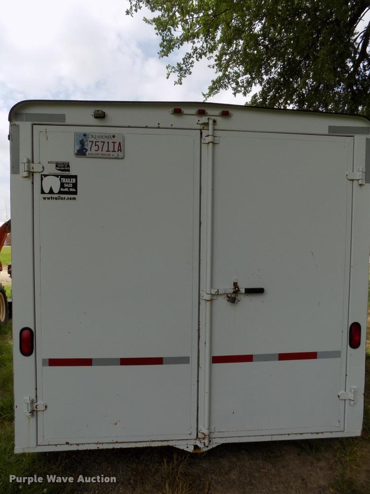 image for item DA6781 2005 W-W enclosed cargo trailer
