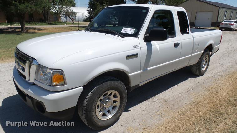 image for item DA7977 2010 Ford Ranger SuperCab pickup truck
