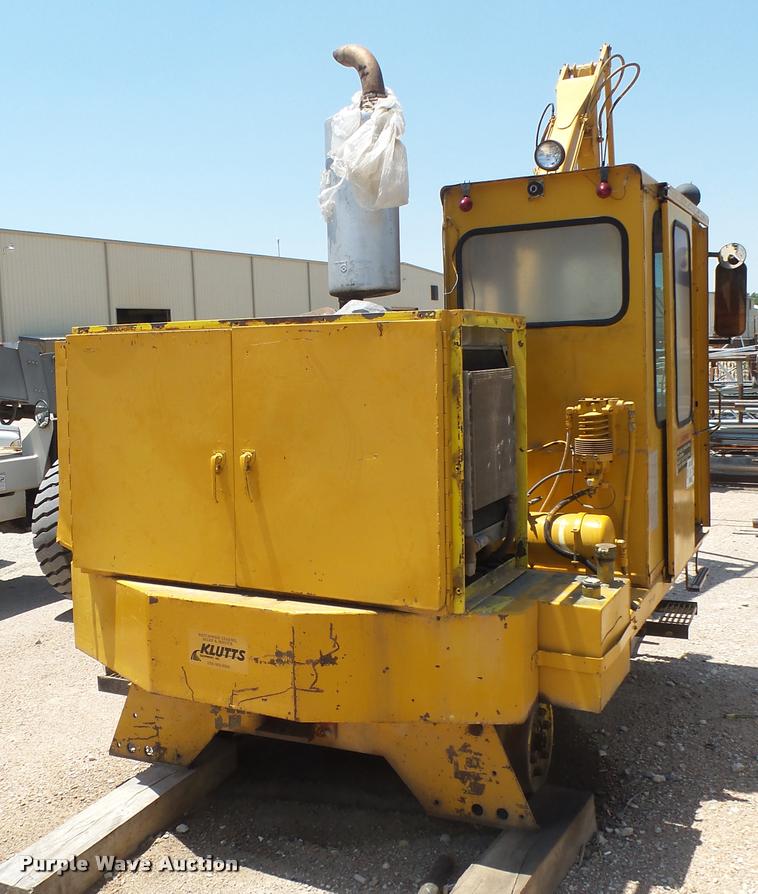Fairmont Railway Motors railroad tie crane in Halstead, KS Item