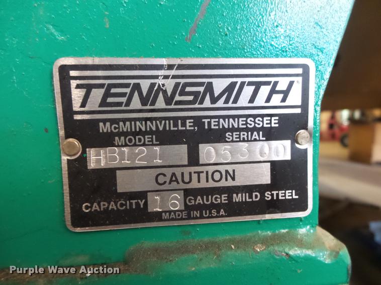 image for item DA9205 Tennsmith HB121 sheet metal brake