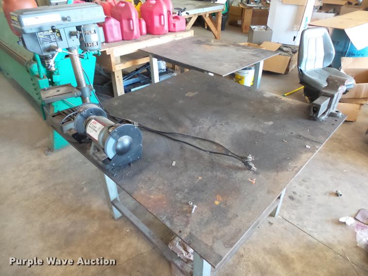 image for item DA9213 Drill press, grinder, vice and table