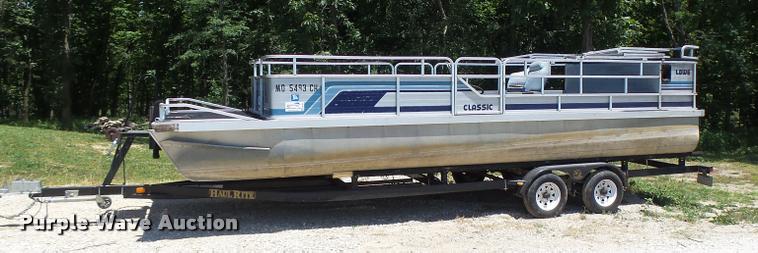 image for item DB5759 1988 Lowe Classic pontoon boat