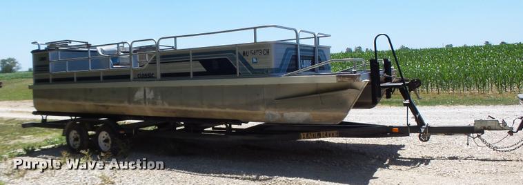 image for item DB5759 1988 Lowe Classic pontoon boat