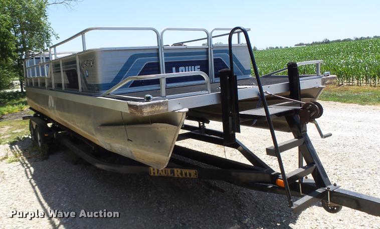 image for item DB5759 1988 Lowe Classic pontoon boat