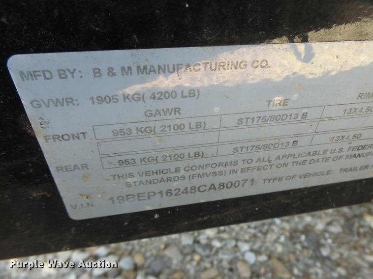 image for item DB5759 1988 Lowe Classic pontoon boat