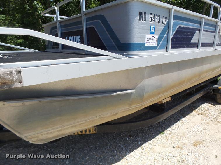 image for item DB5759 1988 Lowe Classic pontoon boat