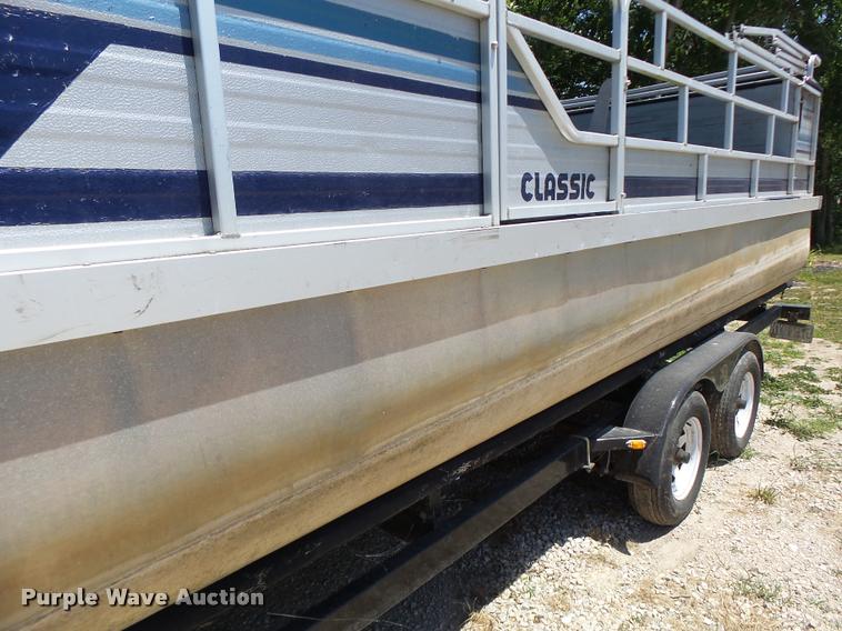 image for item DB5759 1988 Lowe Classic pontoon boat