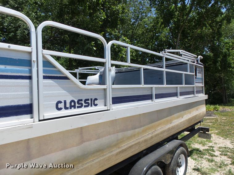 image for item DB5759 1988 Lowe Classic pontoon boat