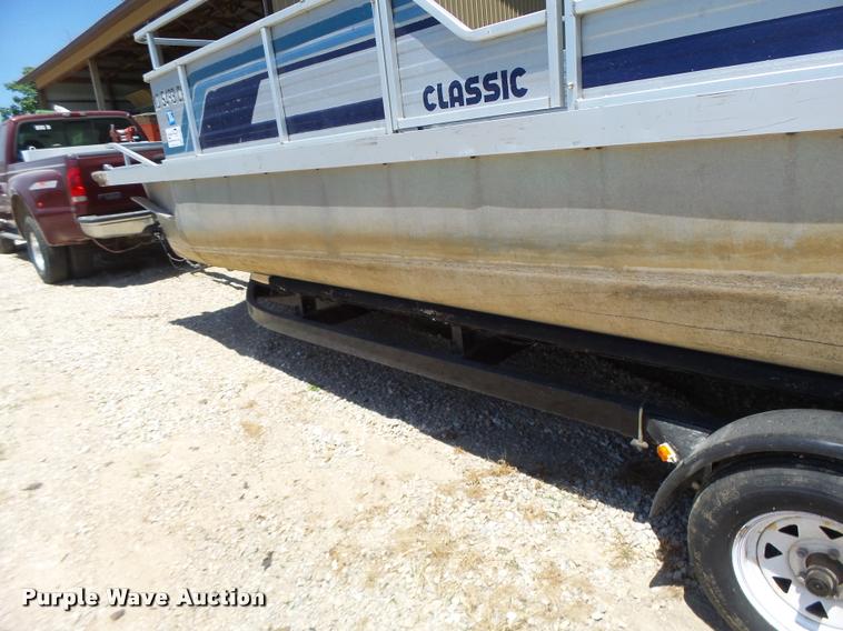 image for item DB5759 1988 Lowe Classic pontoon boat