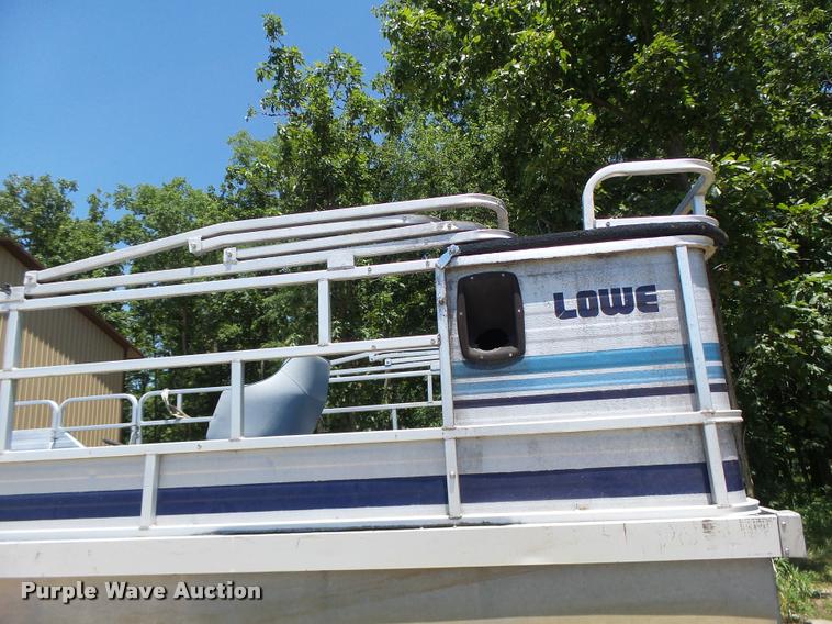 image for item DB5759 1988 Lowe Classic pontoon boat