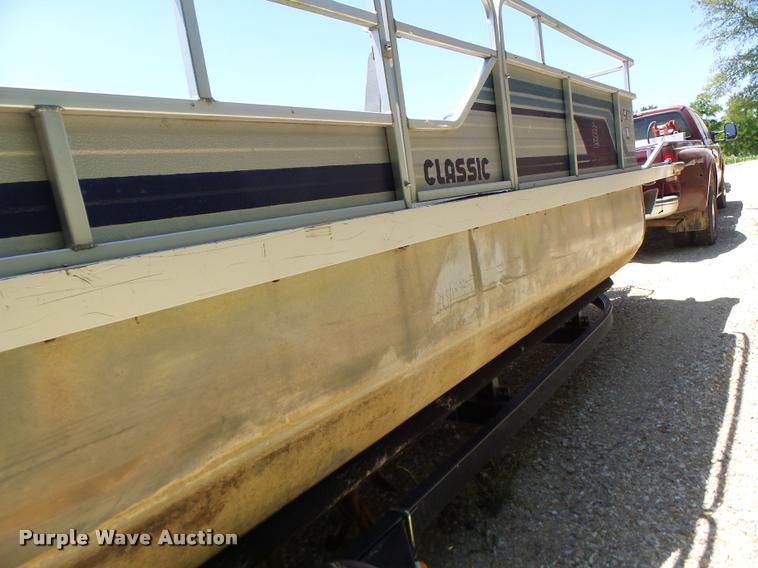 image for item DB5759 1988 Lowe Classic pontoon boat