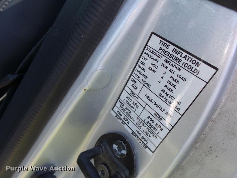 image for item DB5787 2001 Mitsubishi Eclipse